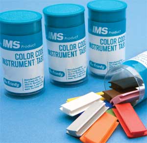 IMS Color Code Cassette Tabs, PURPLE Color, Silic
