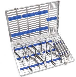 IMS Orthodontic Cassette, Large 7 - plier / 4 - Instrument capacity