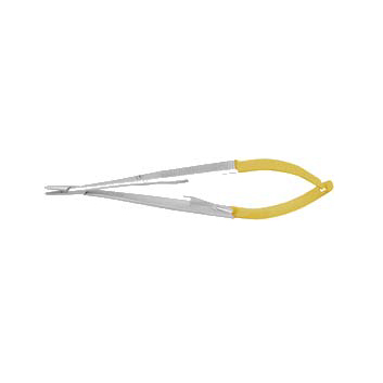 Perma Sharp 5.5" Castroviejo straight, spring-grip needle holder for delicate suturing