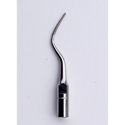 Symmetry IQ #1D Piezo Scaling Tip S-Series. Thin, contra-angle diamond-coated tip. Compatible