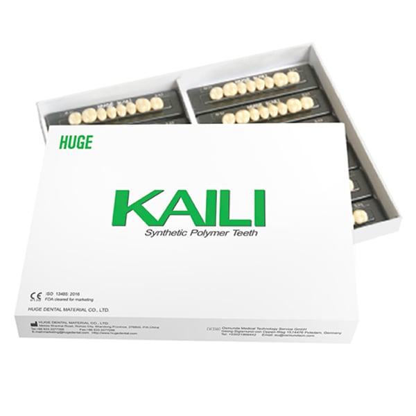 Kaili Synthetic Polymer Teeth, Lower Posterior, S
