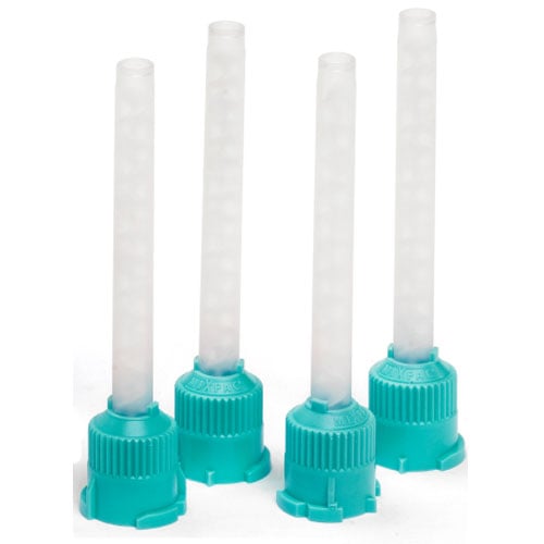 Hexa Teal HP Mixing Tips - 1:1 / 2:1, Large (6.5 mm) 48/Pk. For all HP style 50 ml impression