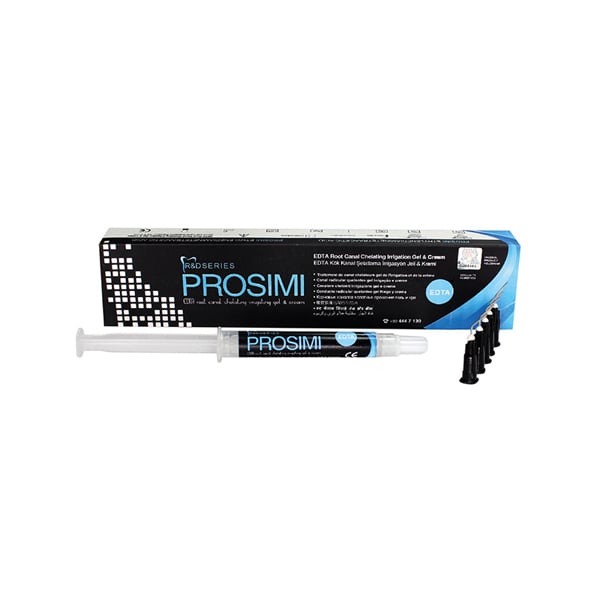 Prosimi E.D.T.A. Root Canal Irrigation Gel 1 x [1 x 0.2g] / 1.5ml Liquid w/ 1 Syringe EDTA Gel