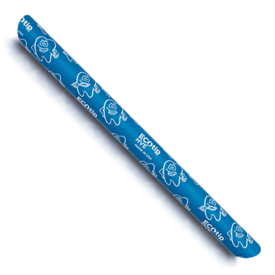 ECOtip Vented Earth-Friendly High Volume Evacuators, Happy Teeth design, 100/pk. Made
