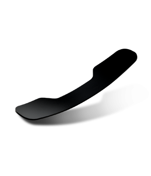 Indusbello Contrastor #8, LATERAL It's coated with a matte black finish that is non-reflective