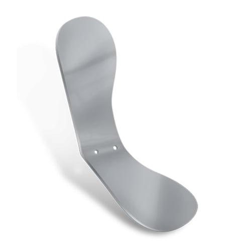 Indusbello Metallic Mirror IBM 002, Lingual It allows perfect image reflection during intraoral