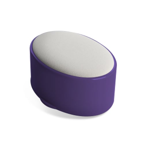 Tamborel Oval-shaped Endo Clean Stand, EXPORT PACKAGE, Lilac, 1/Pk. Includes 2 extra Indusbello
