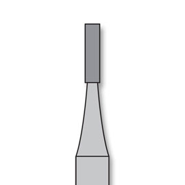 Beavers FG #557 Cross Cut Fissure Oral Surgery Bur 100/Pk. Feature a single-piece solid carbide