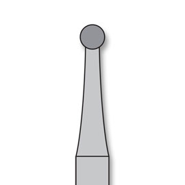 iSmile #6 Round Oral Surgery Bur 10/Pk. Feature a single-piece solid carbide construction