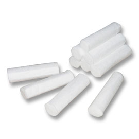 iSmile 1.50" x .375" (#2 medium) Non-Sterile 100% Cotton Roll, Soft, pliable, non-linting, Box