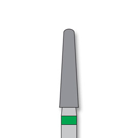 DentalRee FG #856N.018 Coarse Round End Taper Diamond Bur, 5/Pk