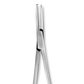 iSmile Hemostat 5" Mosquito Straight with Hook, Used to clamp off blood flow, or for other