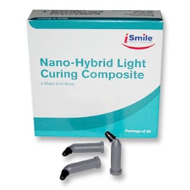 iSmile Shade A1 Compules, Light Cured Nano-Hybrid