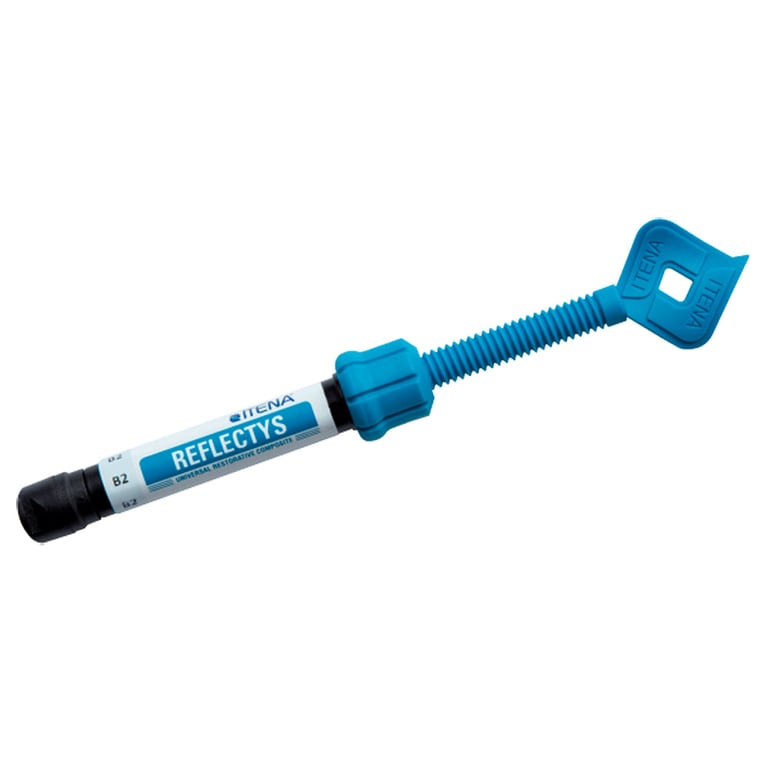 Reflectys Universal Composite B2, .25g, 20/Pk. Light-cured micro-hybrid composite reinforced