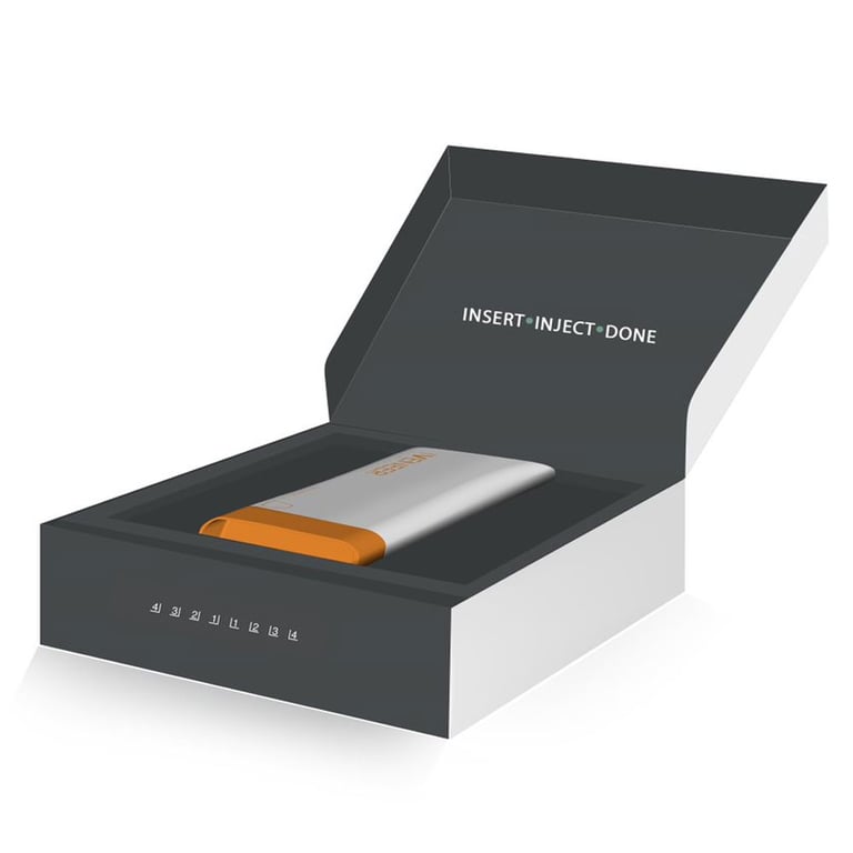 IVENEER Injectable Matrix System, Medium/Large Intro Kit w/64 Matrices. Includes: Orange kit