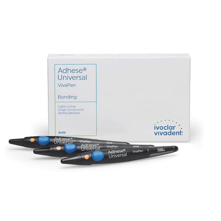 Adhese Universal VivaPen Refill (3 x 2ml) Export Package. Single Component, All-in-one Universal