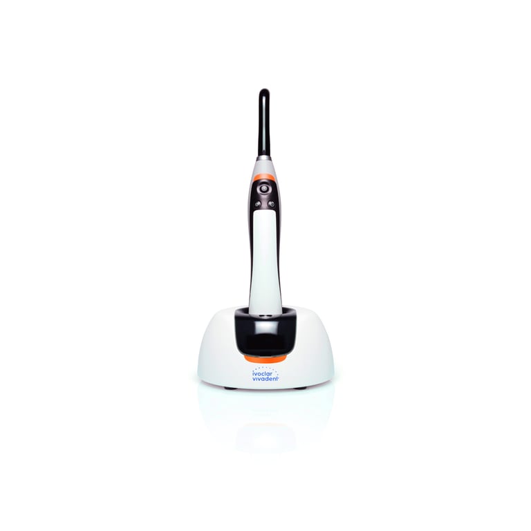Bluephase PowerCure 100-240V LED Curing Light Kit. Includes: 1 x handpiece, 1 x Battery, 1 x Light