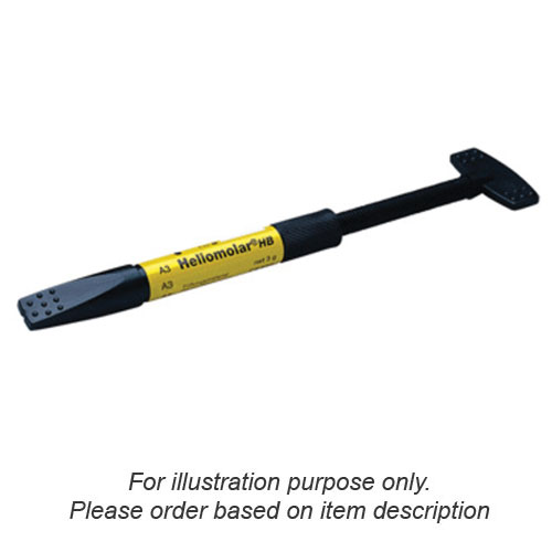 Heliomolar HB B1 Syringe, 3 Gm. Packable Reinforced Microfilled Restorative, Light-Cure. Highly