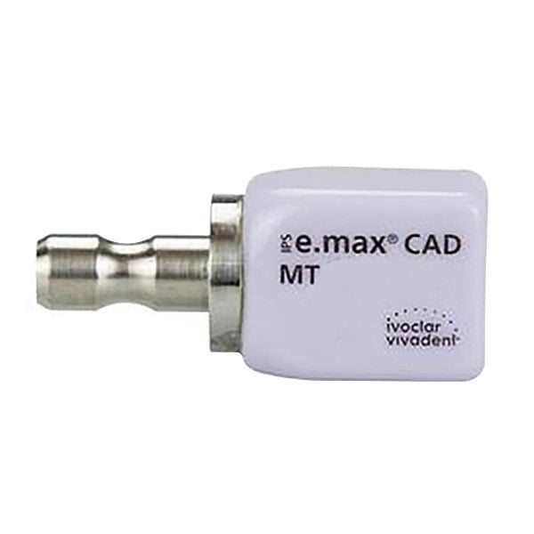 IPS e.max CAD MT(Medium Translucency) Ceramic Milling Blocks, Shade A3, size C14, 5/pk. It
