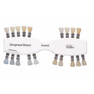 IPS Empress Direct Shade Guide, Enamel Shades. Single shade guide