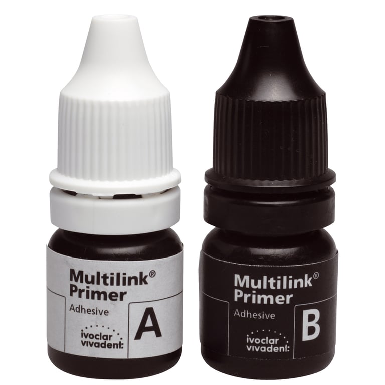 Multilink Automix Primer A & B Refill. Universal Adhesive Cement. Contains: 2 - 3 gram bottles, 1