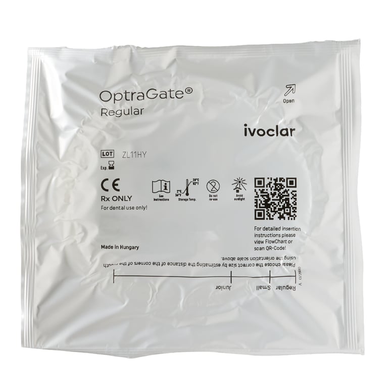 OptraGate 3D Retractors - Adult Regular, White 80
