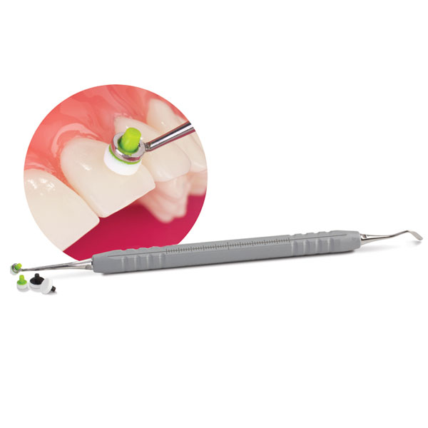 OptraSculpt Pad Contouring Instrument with Special Foam Pad Attachments. Includes Handle & 60 each