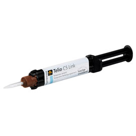 Telio CS Link Cement Transparent Refill. Temporary Composite Cement, Dual-Cure Eugenol-Free