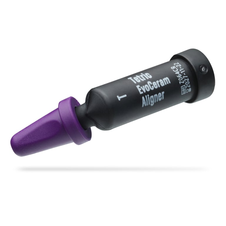 Tetric EvoCeram Aligner Light-Cure Universal Nanohybrid Composite, Translucent, 20 - 0.2 Gm