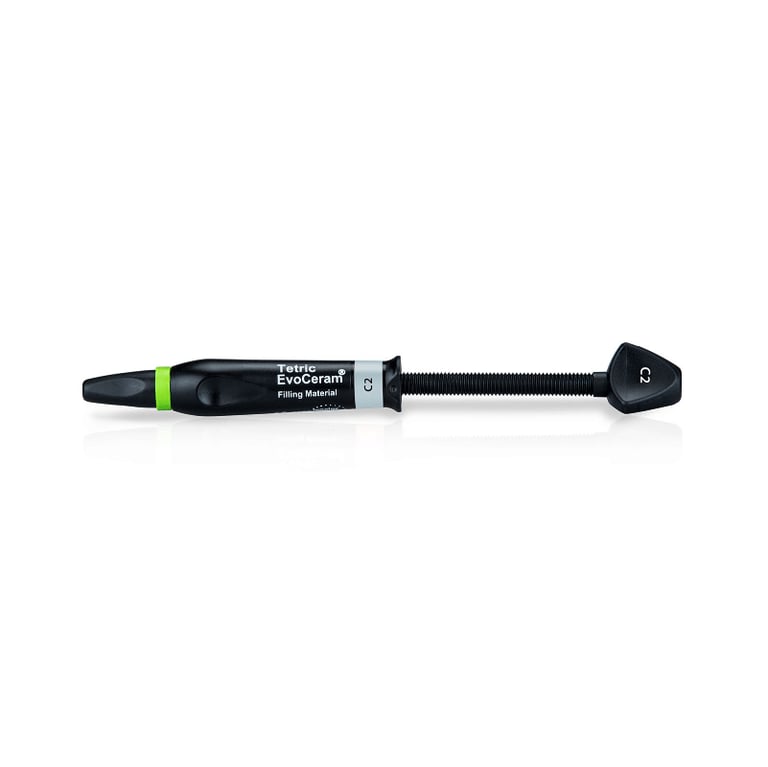 Tetric EvoCeram C2 Syringe - Universal Nanohybrid Composite, Refill: 1 - 3 Gm. Syringe