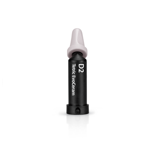 Tetric EvoCeram, D2, Universal Nanohybrid Composite, Refill: 20 - 0.2 Gm. Cavifils. Light-curing