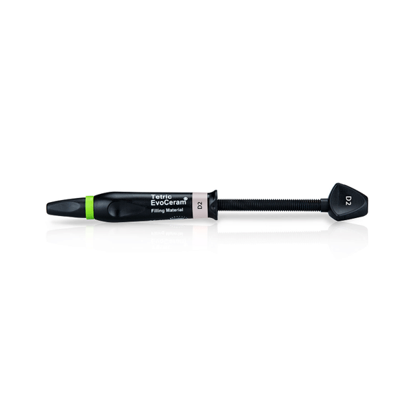 Tetric EvoCeram, D2, Universal Nanohybrid Composite, Refill: 1 - 3 Gm. Syringe. Light-curing