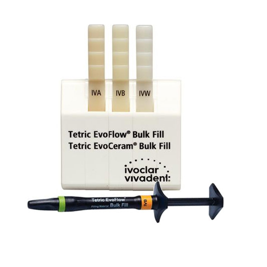 Tetric EvoFlow Bulk Fill Syringe Refill - Shade IVB 2 Gm. Syringe. High Performance Posterior