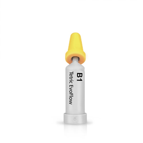 Tetric EvoFlow Cavifil Refill B1 - 20 x 0.2g. Nano-optimized Flowable universal Composite