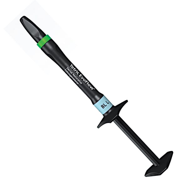 Tetric EvoFlow Bleach L - 2g Syringe - Flowable composite material with high radiopacity