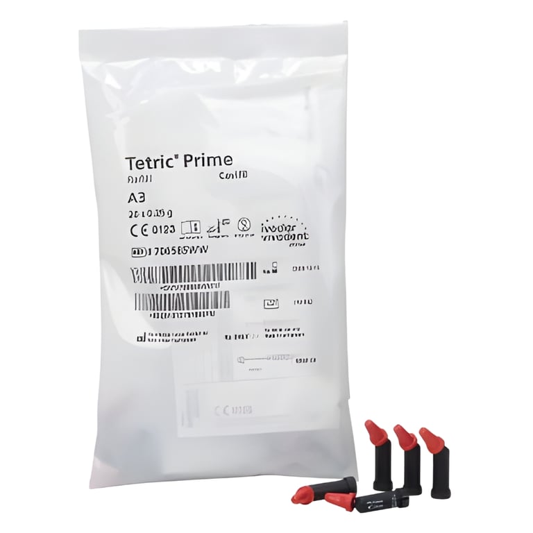 Tetric Prime Cavifil Refill, Shade A3, 20 x 0.25 gm, 1/Pk. Sculptable universal composite designed