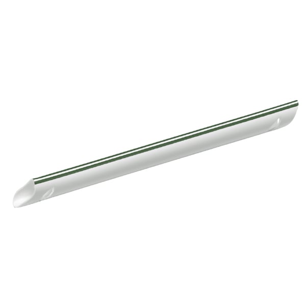 HygoVac Green Double-Ventilated Disposable Aspirator Tubes 25/Pk. One traditional 45° end and one