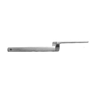 J&J Instruments Articulating Paper Forceps, Miller Type Stainless Steel, Straight, Serrated