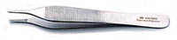 J&J Instruments 4-3/4" Adson Tissue Forceps, 1 x 2 Teeth, Delicate