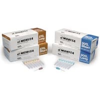 J. Morita Dental Needles, Plastic Hub W/ Bevel Indicator 27 Gauge Long, Package of 100