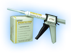 PerfectIM universal blue velvet fast set vinyl polysiloxane cartridge, 3 cartridge kit