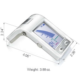 Root ZX Mini Apex Locator. Unit Includes: Probe Cord, 3 File Holders, 5 Contrary Electrodes
