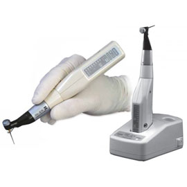 Tri Auto ZX Cordless Endodontic Handpiece. Unit Includes: Handpiece, Contra Head, Charger