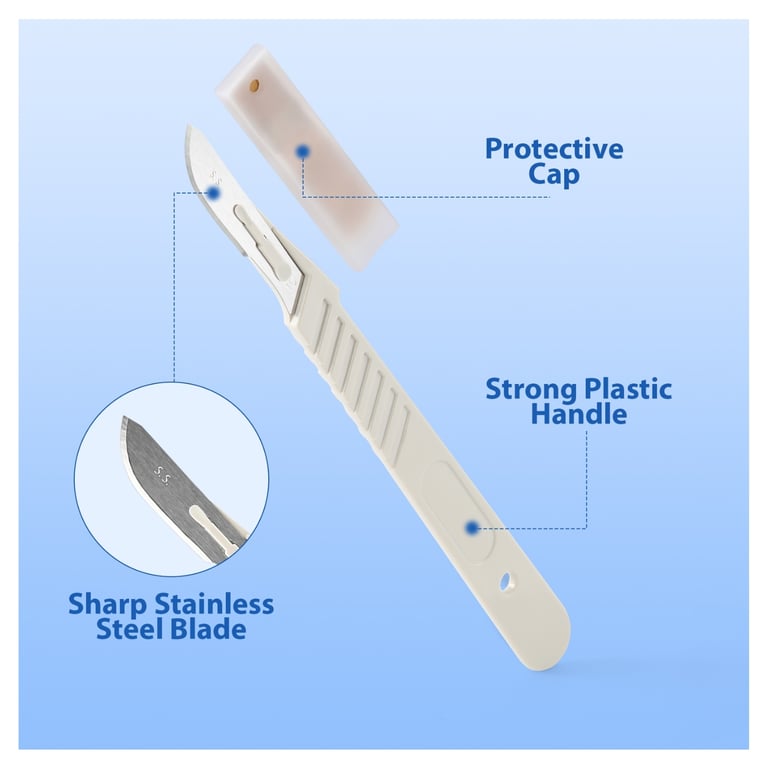 JMU #10 Disposable Sterile Scalpel, 10/Pk