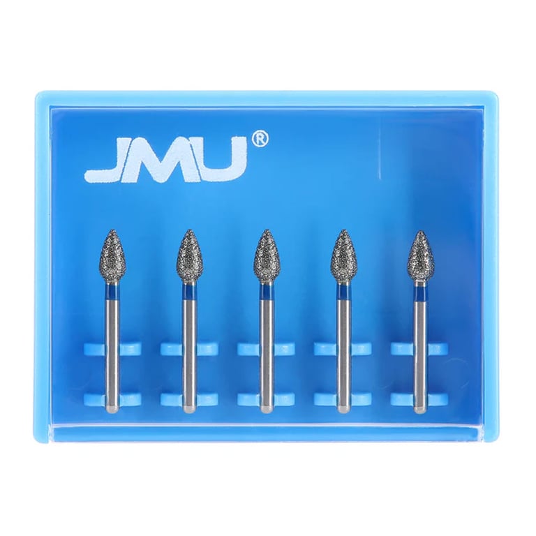 JMU Diamond Burs, FG #368-028M, Medium Grit, Foot