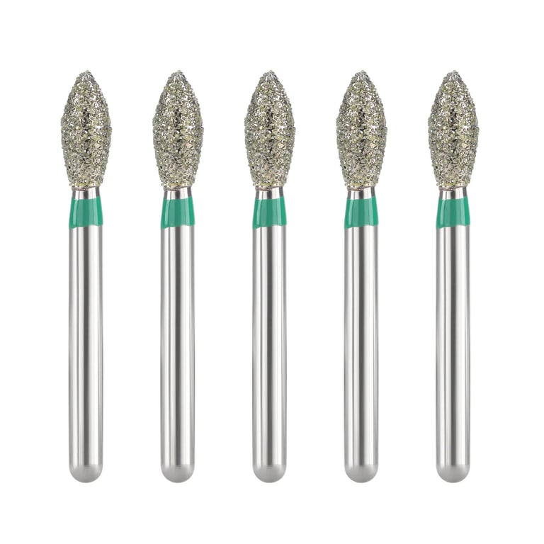 JMU Diamond Burs, FG #368-023C, Coarse Grit, Football, 5/Pk. Made from high-quality materials