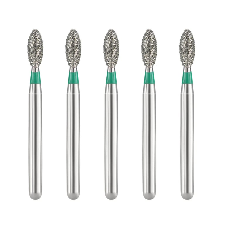 JMU Diamond Burs, FG #368-018C, Coarse Grit, Football, 5/Pk. Made from high-quality materials