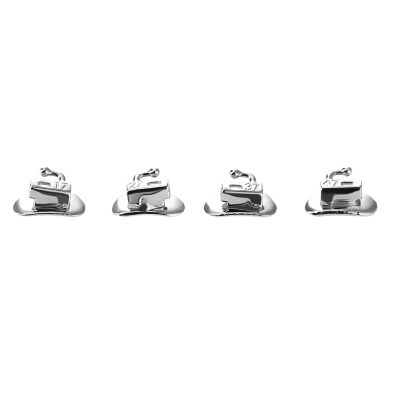 JMU Bondable 2nd Molar Buccal Tubes, Roth 0.022, 