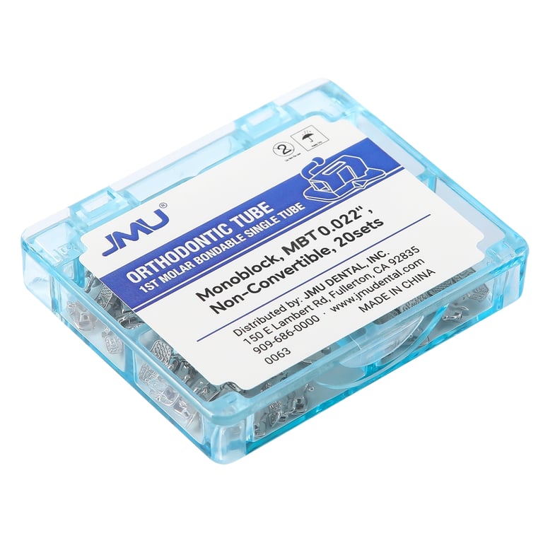 JMU Bondable 1st Molar Buccal Tubes, MBT 0.022", 