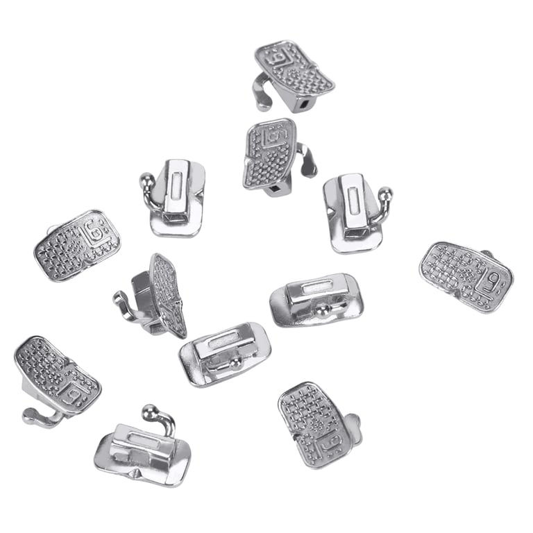 JMU Bondable 1st Molar Buccal Tubes, Roth 0.018", Monoblock, 80/Pk. Single non-convertible tube